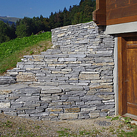 pierre sèche, mur de soutènemnt