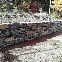 mur de vigne, pierre sèche