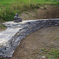 pierre sèche, mur de soutènemnt