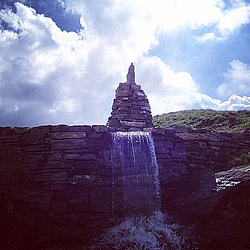 fontaine en pierre sèche 