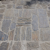 mosaïque, calade